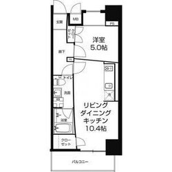 La Douceur中之島の物件間取画像